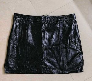 Black Mini Skirt + top