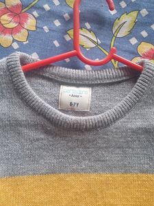 Woolen Branded Swater With Muffler