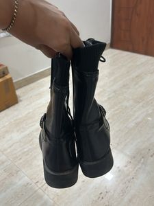 Black Combat Boots