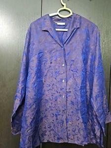 Vintage Floral Button-Down