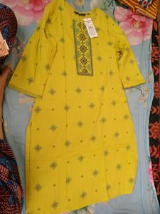 Kurta New Yellow