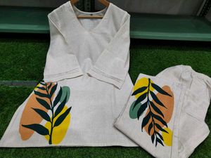Cotton Cord Set Plus Size Available