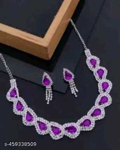 Red Stone Jewelry Set