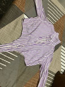 Striped Long Sleeve Top