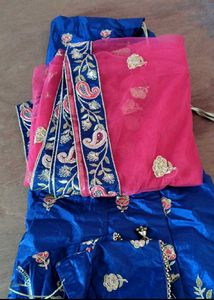 Elegant Blue Lehenga Choli💙💗