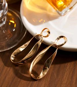 Golden Drop Earrings - Dangle
