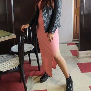 Long Slit Dress