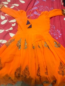 Stitched Frock From Saree