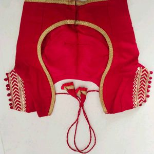Red Heavy Saree