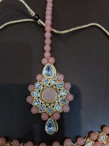 Elegant Pink Jewelry Set