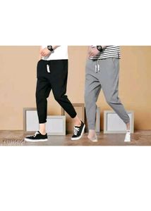 Comfy Cropped Joggers. Set Of 2.