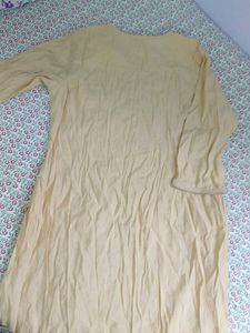 🌸 Elegant Cream Embroidered Tunic 🌸