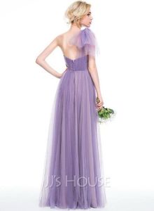 Lavender Mesh Gown