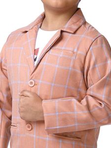 Checkered Blazer