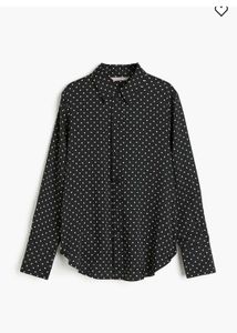 H&M Shop Stock Clearance Black Shirt