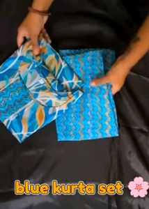 Blue Kurta Set