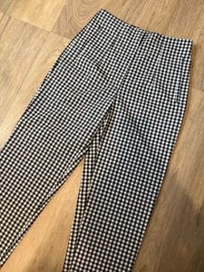 Zara Gingham Checkered Pants