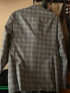Gray Plaid Blazer