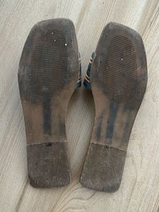 Denim Flats