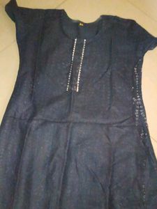 Orange Dress Material