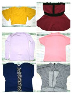 Price drop💧Combo of 6 top with freebie