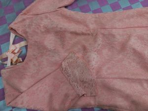 Peach Lace Dress