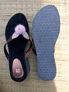 Stylish Black Slippers
