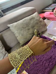 Gold Statement Cuff Bracelet