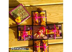 Handcrafted Chocolate Explosion Box