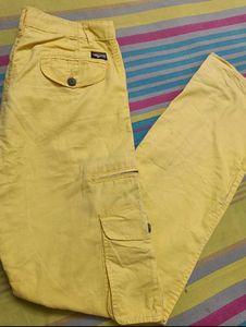 Yellow Cargo Pants