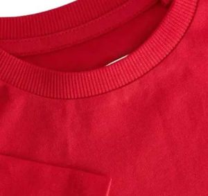 Red &#39;32&#39; Graphic Oversized Tee