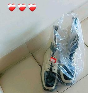 Cream Leather Ankle Boots