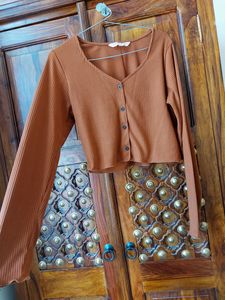 SATURDAYSALE. All About You Coord Set In Rust Brow