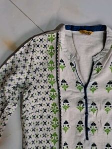Khaki Kurta