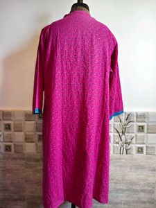 Pink Printed Kurta Size Large/ XL Siz