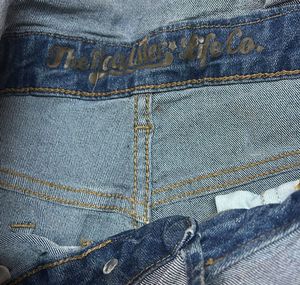 High-Waisted Denim Jeans NOT USED