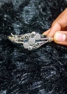 Silver Fashion Kada&amp; Ring Combo
