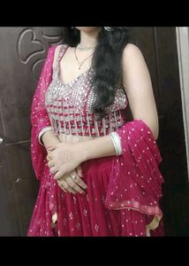 💞Fix Price Hot Pink Lahenga💞