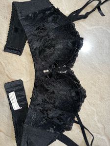 Zudio - Black Lace Bra NEW
