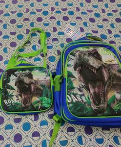 Dinosaur Backpack & Lunchbox Set