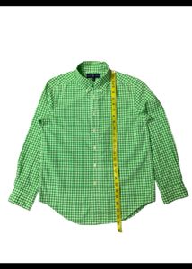 Ralph Lauren Green Checkered Shirt