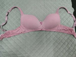 Pink Strapless Bra