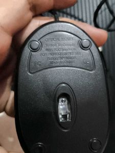 Black Wired USB Mouse
