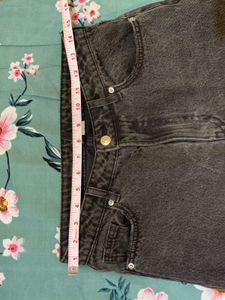 H&amp;M black Wide Leg Jeans