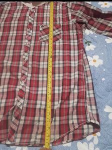 Full Sleeve Check Shirt For Men
