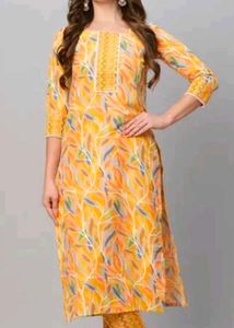 Printed Kurta Set