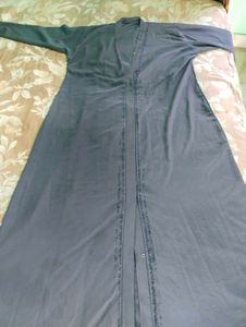 Elegant Gray Abaya