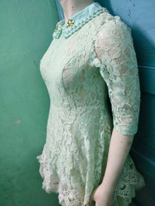 Mint Green Dress