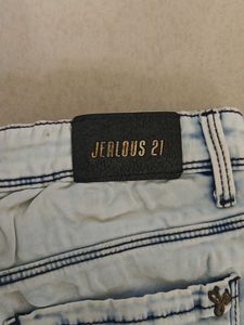 Light Wash Denim Joggers