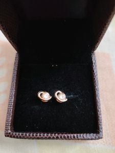 7 Pair Of Cute Earrings With Gold Plated Ring